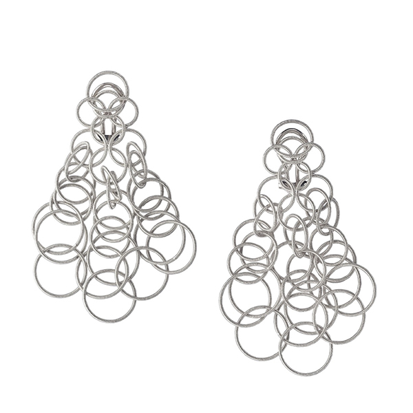 Buccellati White Gold Hawaii Earrings